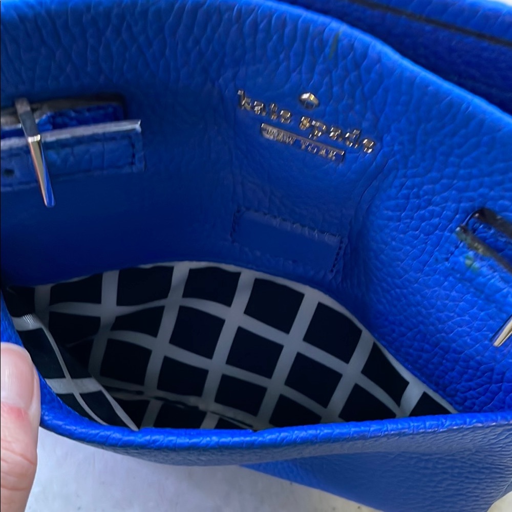 Kate Spade Blue Crossbody Bag with Adjustable Strap - Picture 7 of 8